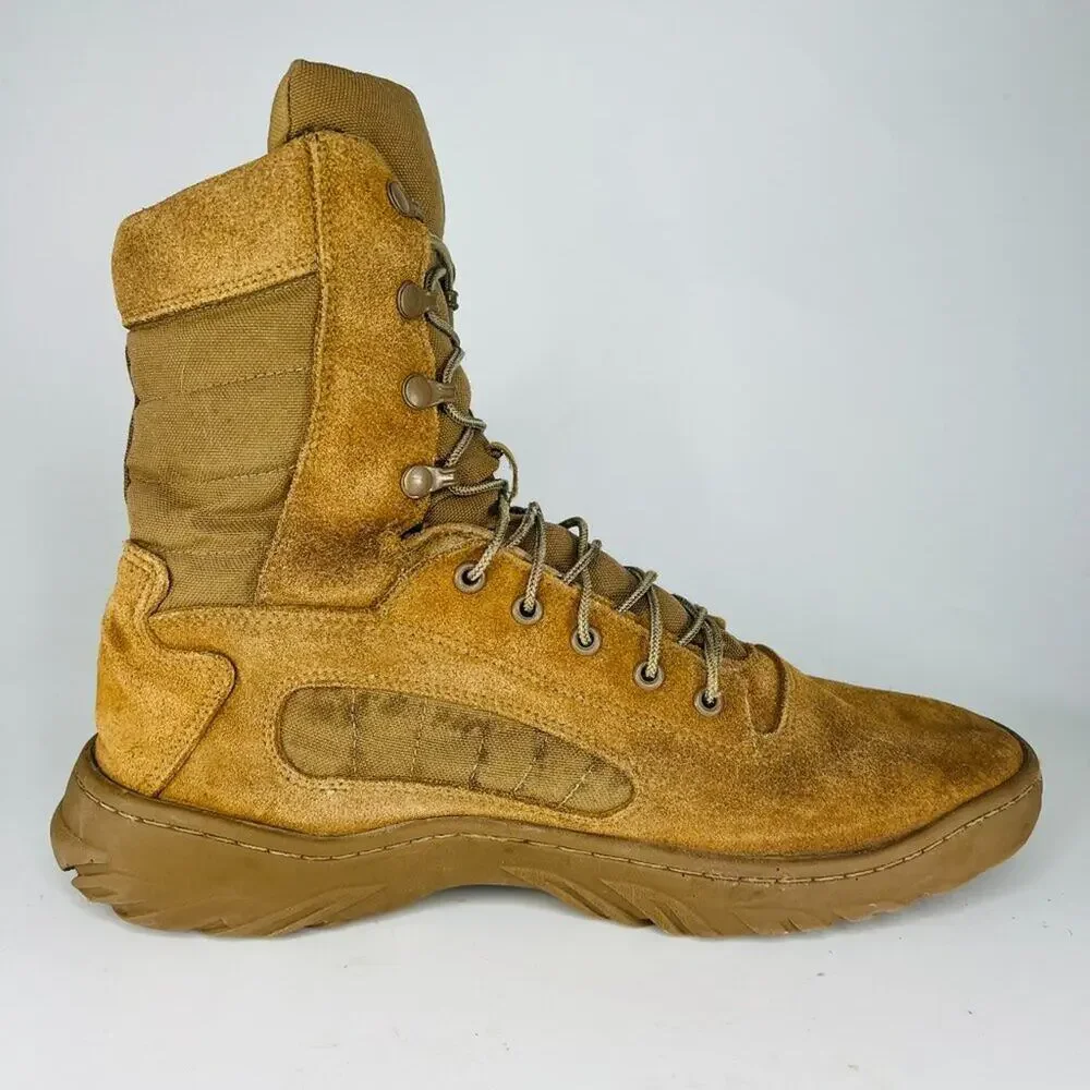 Reebok CM8992 Fusion MAX Leather Tactical Military Boots Tan Coyote Men 14